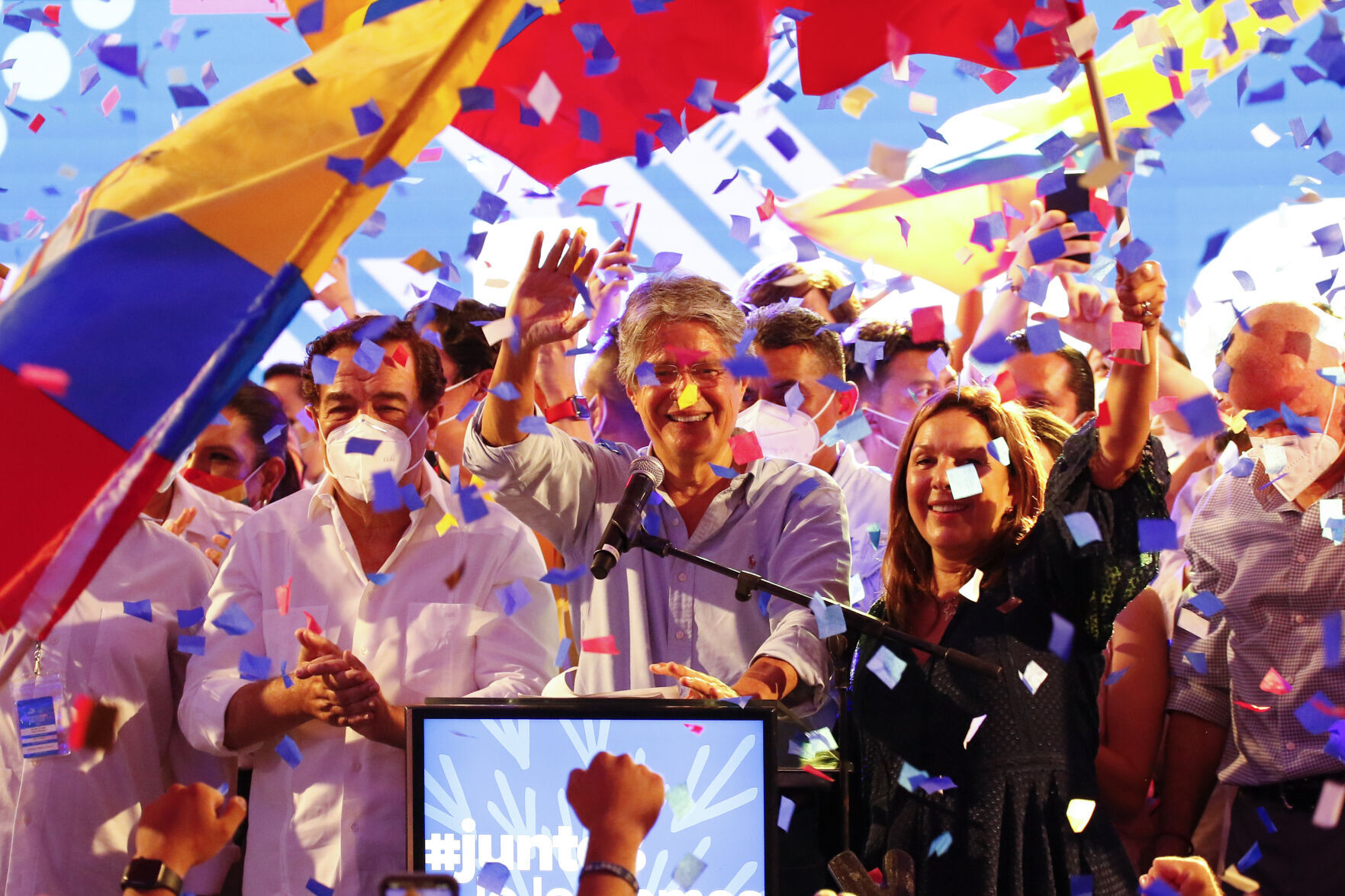 APTOPIX Ecuador Elections
